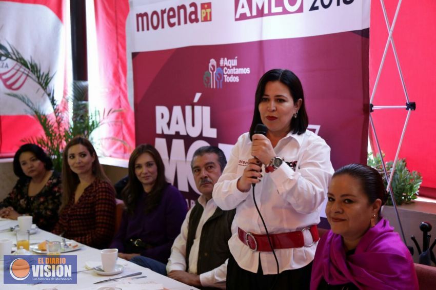 Propone Raúl Morón a mujer como titular de la política económica de Morelia