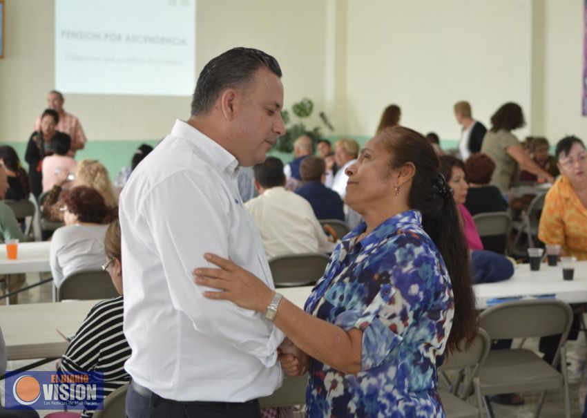 Dignificará Carlos Quintana a jubilados y pensionados de Morelia