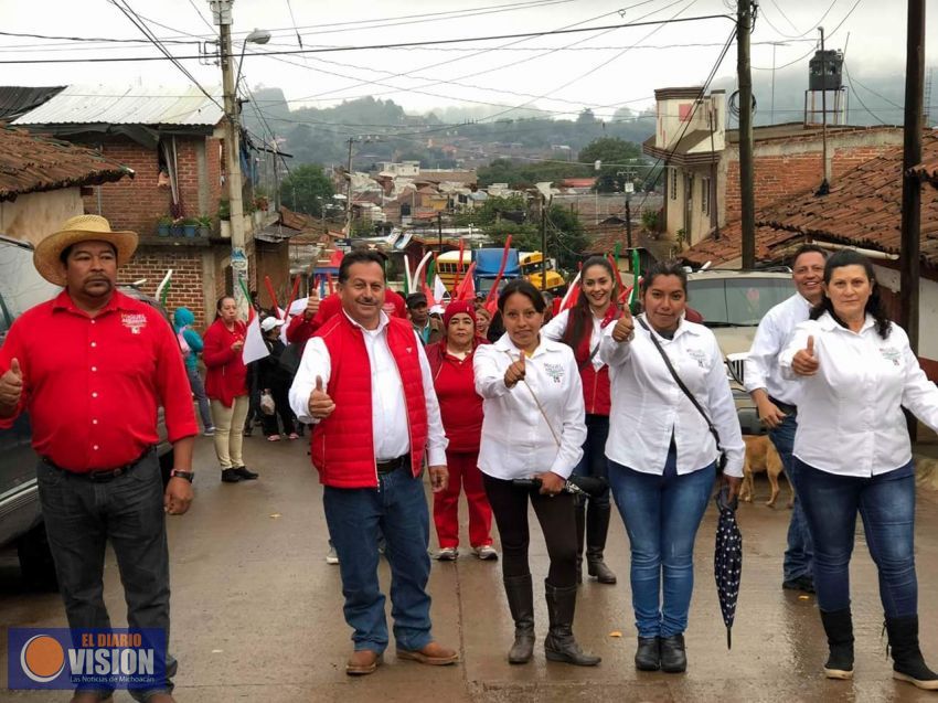 Confirma PRI atentado contra candidato de Tangamandapio
