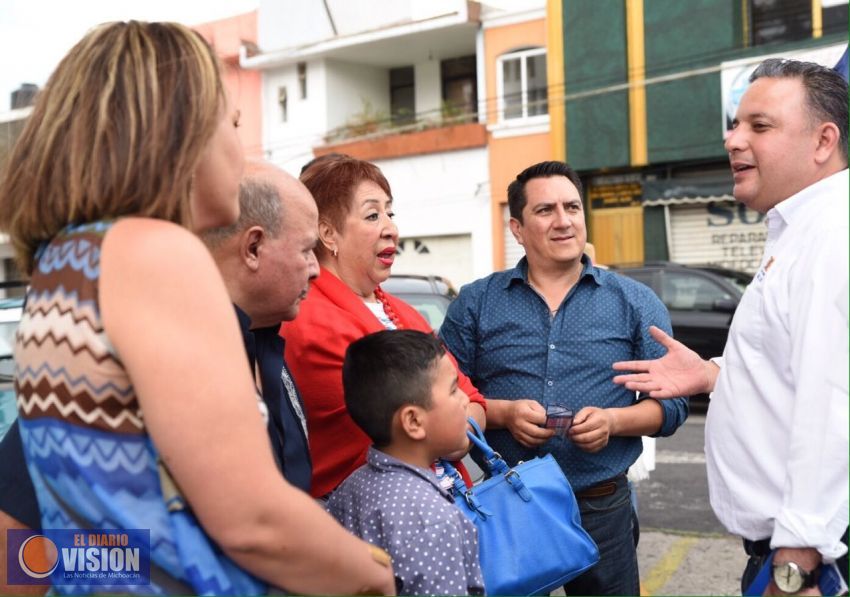 Carlos Quintana garantizará seguridad para las tendencias, colonias alejadas del Centro de Morelia