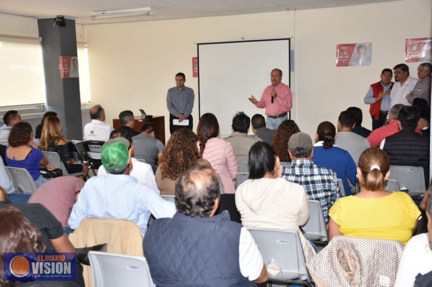 Imparte PRI taller a representantes de casillas 