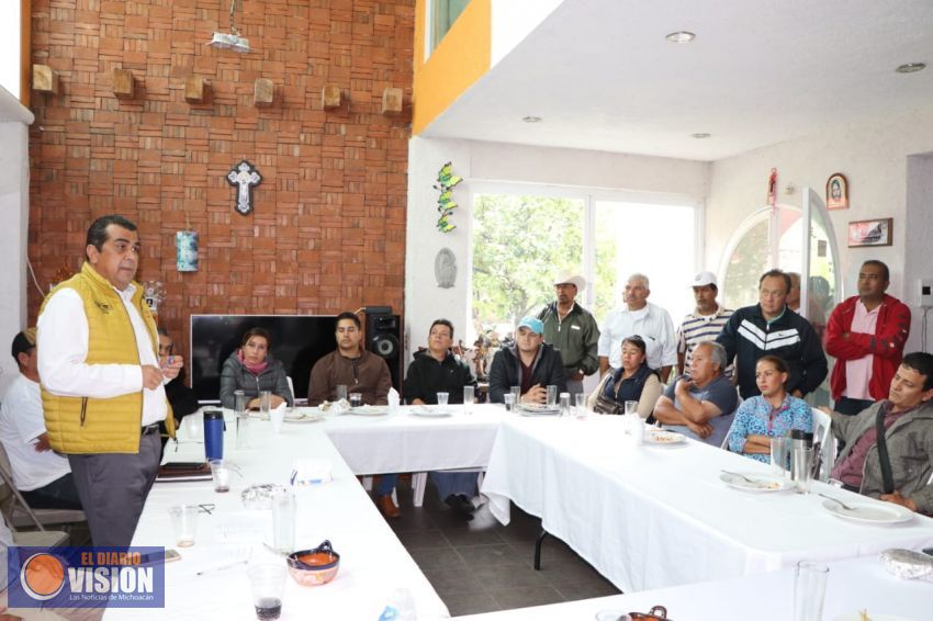 Caminando juntos por el desarrollo, en Jungapeo ya ganamos: Elías Ibarra