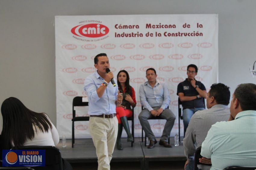 Compromente Jonathan Sanata trabajo cercano con integrantes de la CMIC 