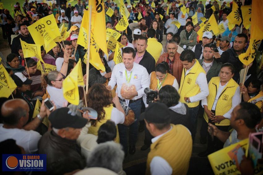 Pueblos originarios en Michoacán respaldan a Toño García como su voz en el Senado