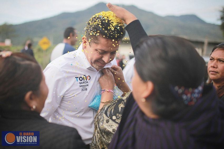 Legislaré a favor de los pueblos originarios, sus tradiciones y costumbres: Toño García