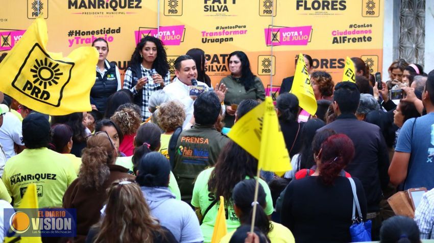 Nuestros contrincantes están nerviosos porque saben que vamos a ganar: Víctor Manríquez
