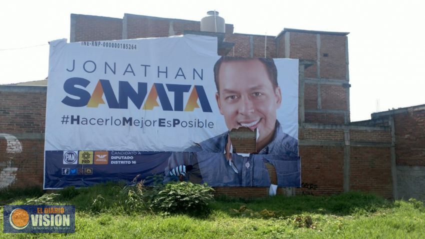 Exhorta Jonathan Sanata a concluir campañas libres de guerra sucia