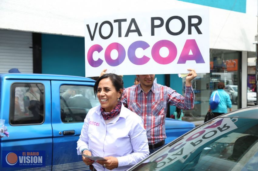 Seré una Diputada Federal que regrese el poder a la gente: Cocoa Calderón