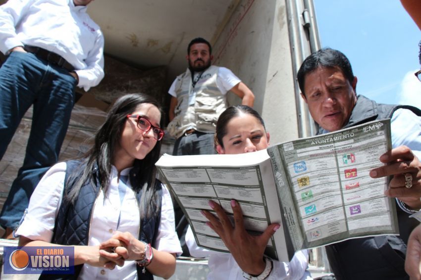 Arriba a Michoacán documentación electoral  
