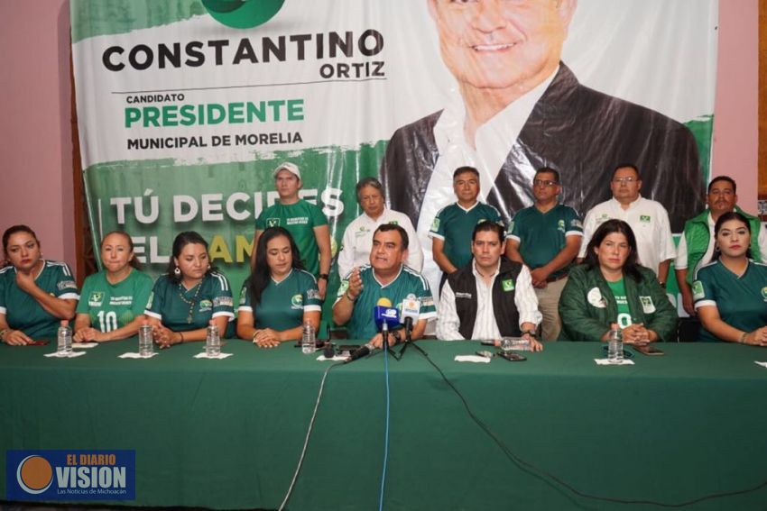 Denunció Constantino hostigamiento y amenazas  de candidatos de los partidos “rosa” y “morado”