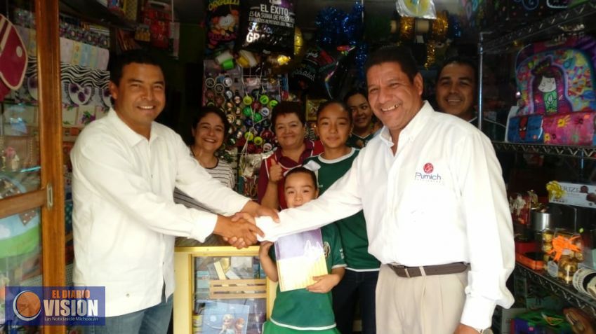 Olivio López apoyará consumo de papelerías y empresarios locales