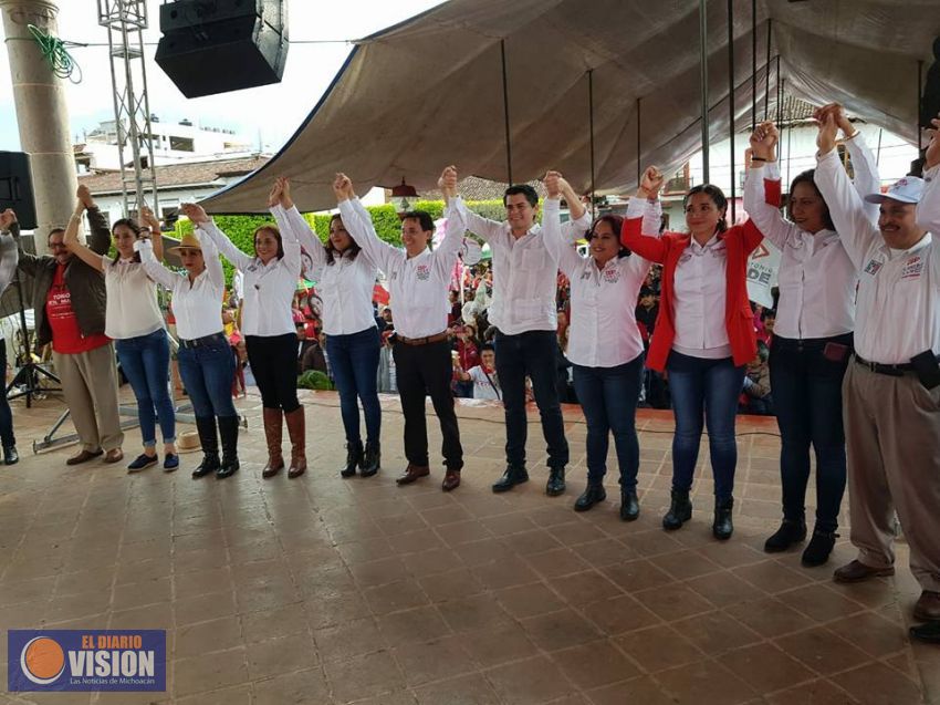 Ario de Rosales, será transformado, el compromiso de José Torres Soria