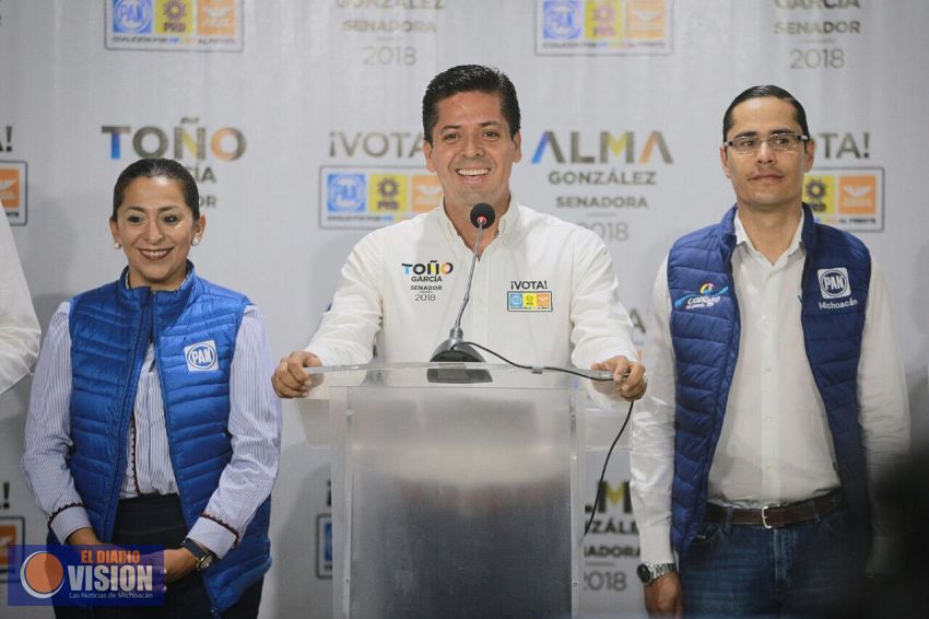 Estoy listo para representar a los michoacanos en el Senado de la República: Toño García