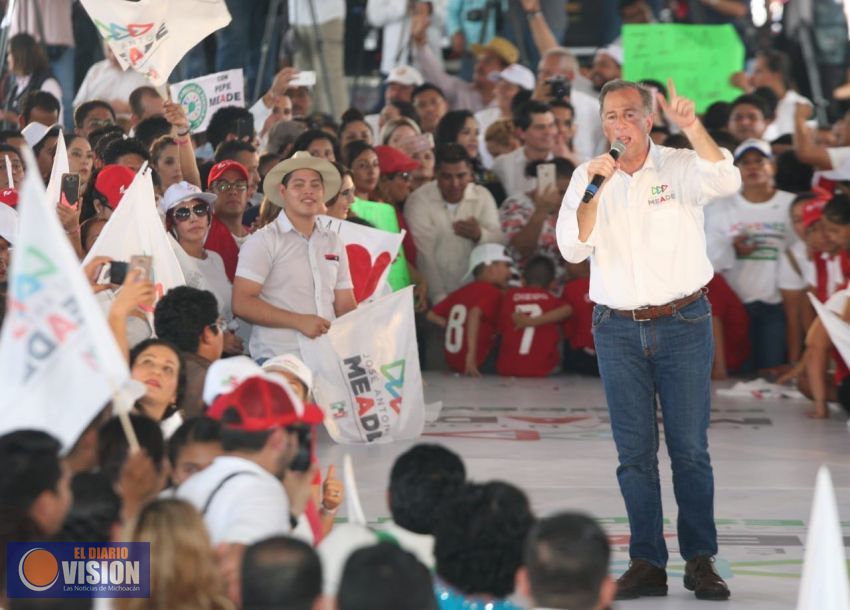 Xóchitl Ruiz y Toño, los senadores que Michoacán necesita: Meade