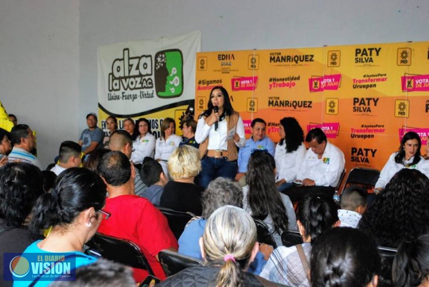  Uruapan se pintará de amarillo, este próximo primero de julio : Paty Silva