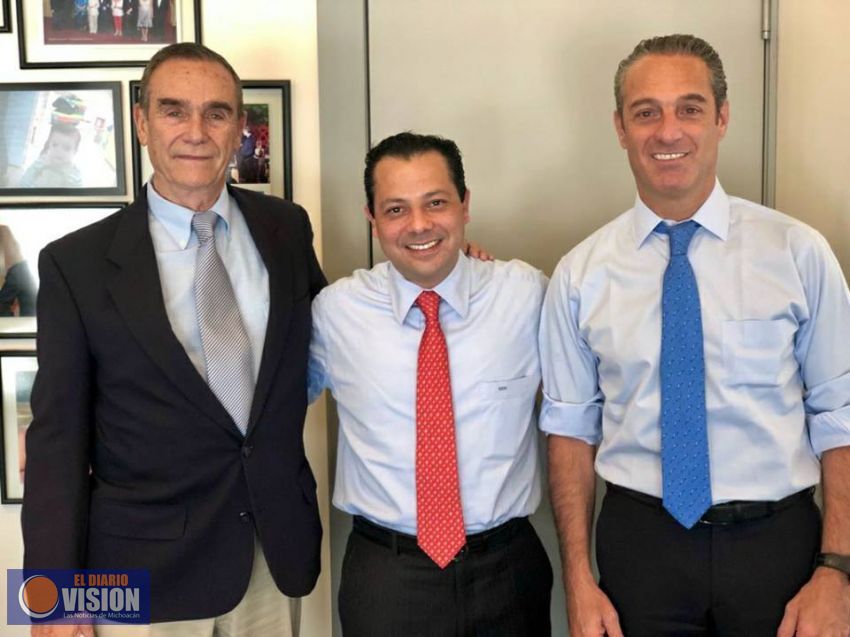 Ernesto De Lucas se reune con Carlos Slim para Renovar Hermosillo