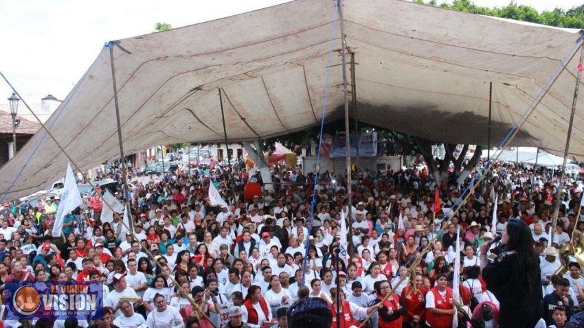 Ciudadanos de Penjamillo y Álvaro Obregón brindan respaldo a Xóchitl Ruiz
