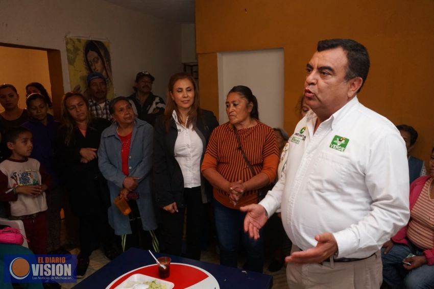 Llamó Constantino Ortiz a votar 5 veces “Verde” este 1° de julio