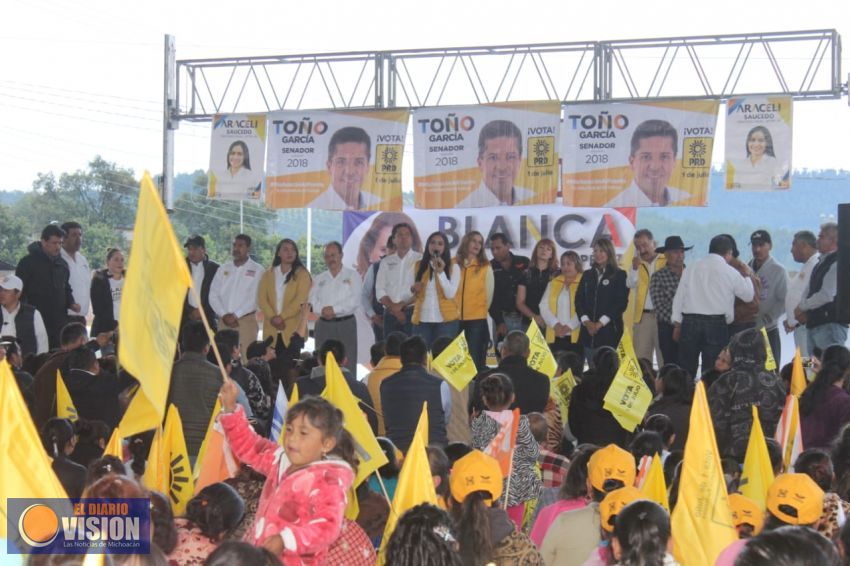 Que no quede duda, en el Distrito XV el triunfo será nuestro: Araceli Saucedo 