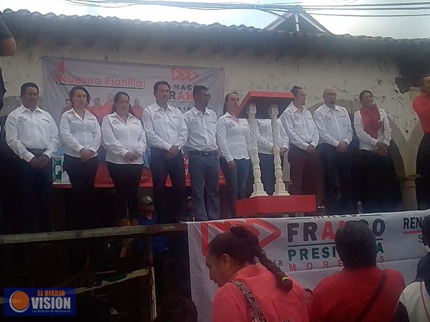 Formaremos un gobierno municipal responsable, compromete Mago Franco