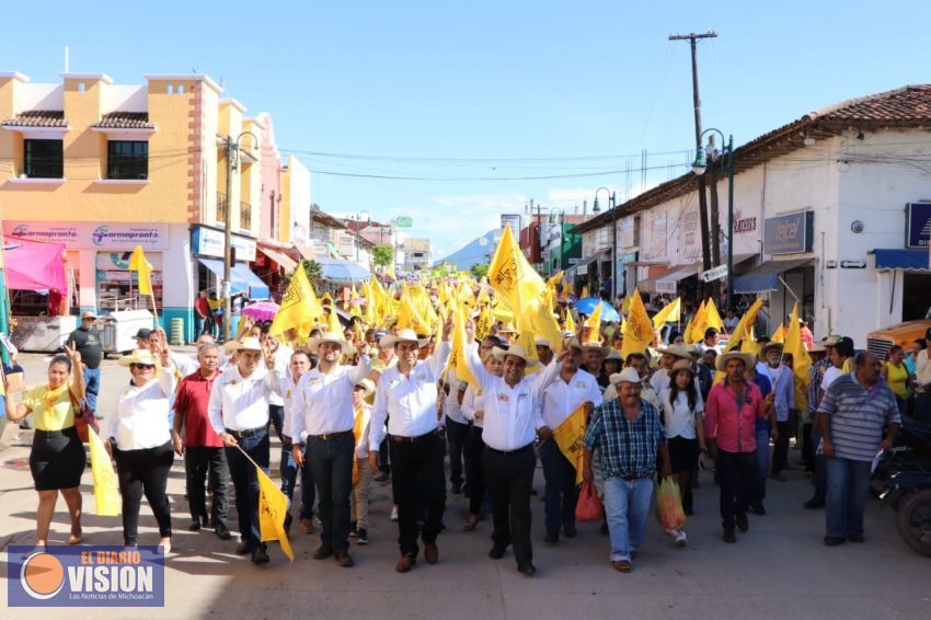 En Huetamo ¡la victoria es nuestra!: Elías Ibarra