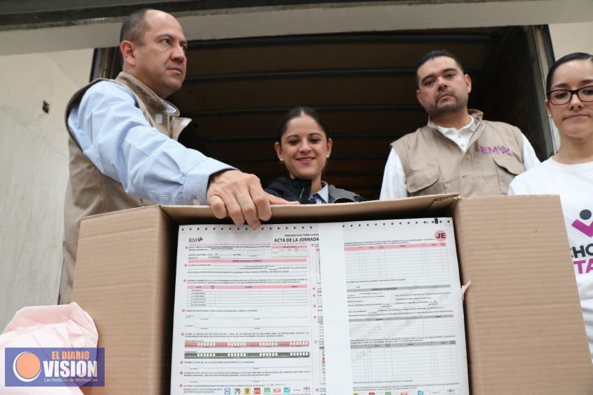 Concluirá en tiempo y forma la distribución de paquetes electorales