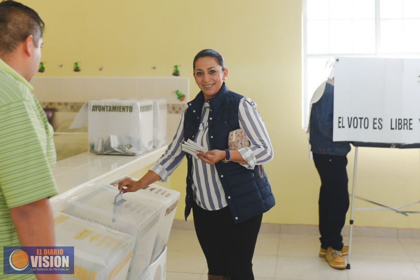 Confiamos en el respaldo de los michoacanos en esta elección: Alma Mireya 