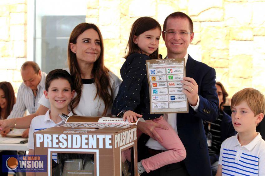 Será un gran día para la democracia en México, confía Ricardo Anaya
