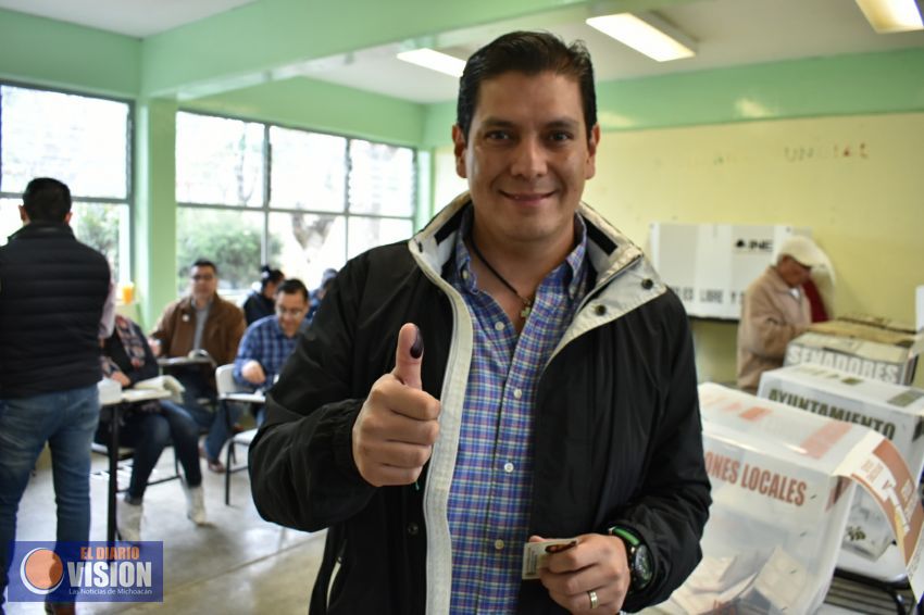 Llama Ernesto Núñez a participar en la fiesta democrática de Michoacán