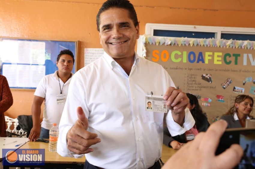 Ejercer derecho al voto libre y secreto, nuestra responsabilidad: Silvano Aureoles