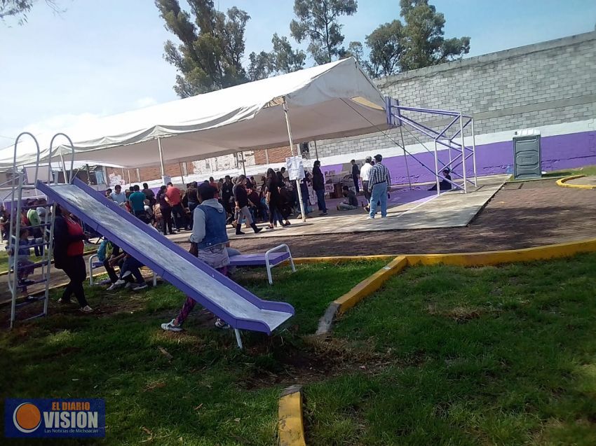  Con tranquilidad sigue la jornada electoral en Morelia.
