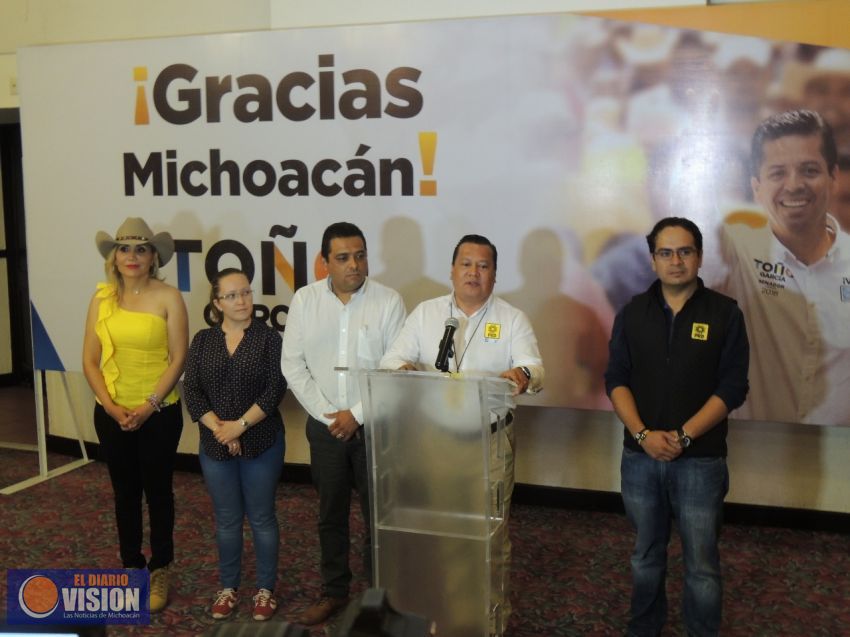 Antonio García Conejo ganó la Senaduría en Michoacán 