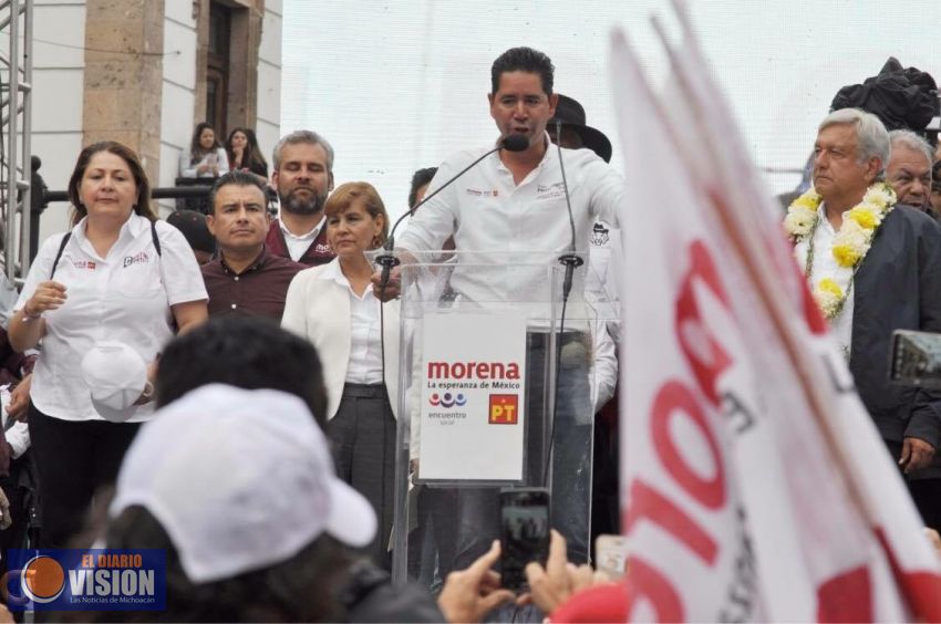 Arrasa MORENA en el distrito 10 federal con Iván Pérez Negrón