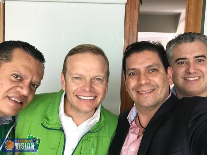 Reconoce CEN trabajo del Partido Verde en Michoacán
