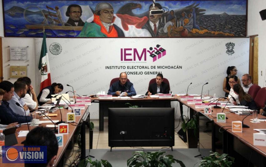 Acuerda Consejo General del IEM las casillas en que se realizará recuento de votos