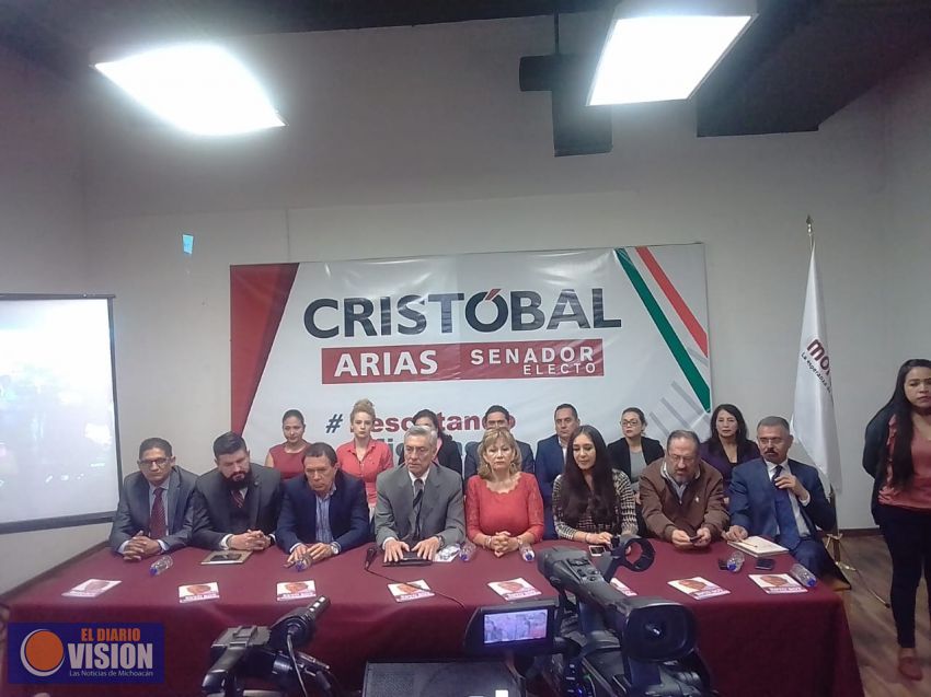 Me manifiesto abierto al diálogo con las demás fuerzas políticas, asume Cristóbal Arias Solís