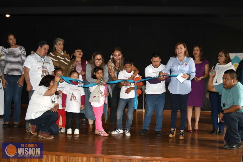 Da inició el Curso de Verano del Sistema DIF Michoacán 2018