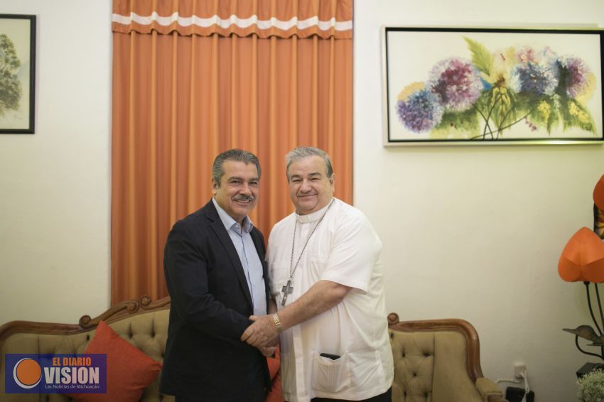 Nuestro gobierno será aliado del trabajo social de la Iglesia Católica: Raúl Morón