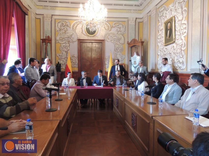 Raúl Morón, contempla una reingeniería al Ayuntamiento de Morelia.