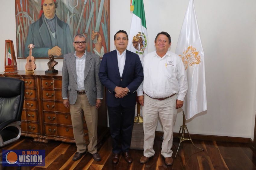 Acuerdan Gobernador y SUTOPDSSM trabajar en favor de Michoacán