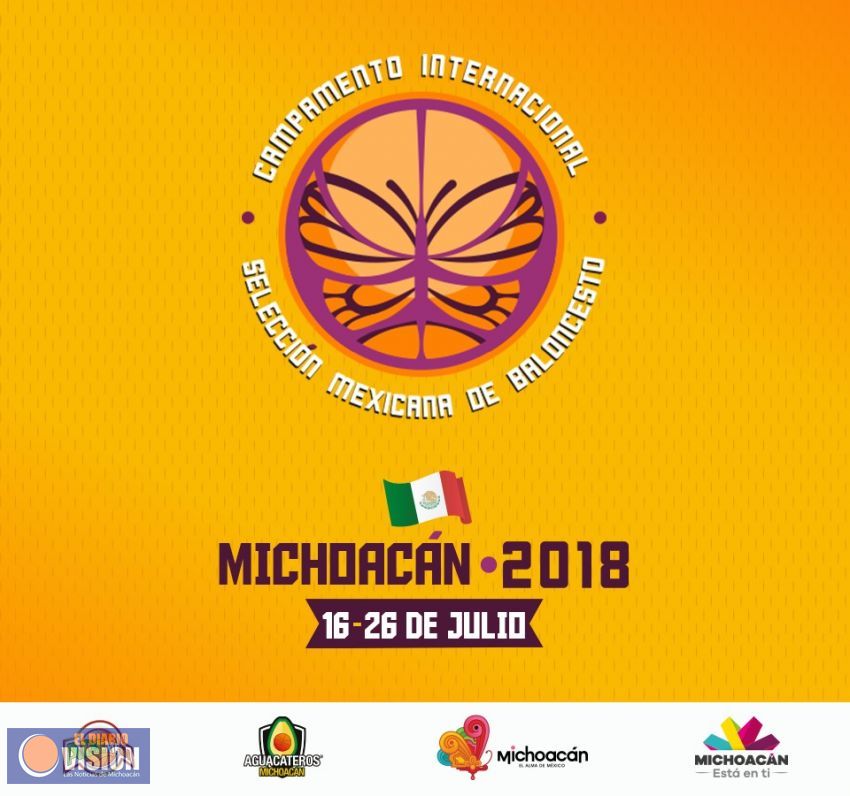 Vivirá Michoacán gran fiesta deportiva con Selección Mexicana de Básquetbol