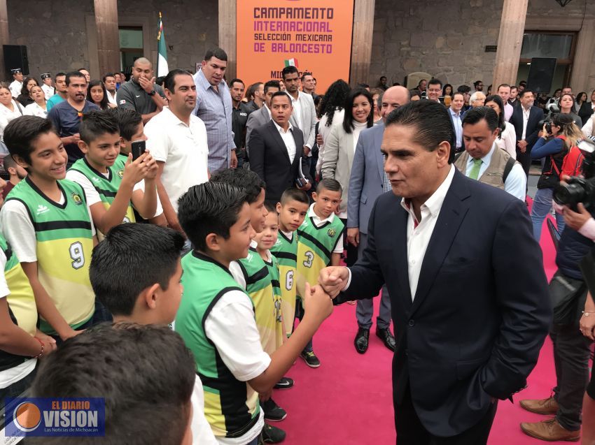 Incidir en cambio de vida de niñez y juventud a través del deporte: Silvano Aureoles 