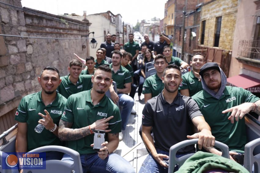Constatan 12 Guerreros belleza de Morelia y hospitalidad de las y los michoacanos