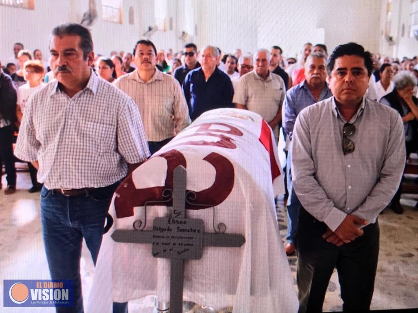 Acompaña Raúl Morón a las exequias funebres del candidato electo de Buenavista 