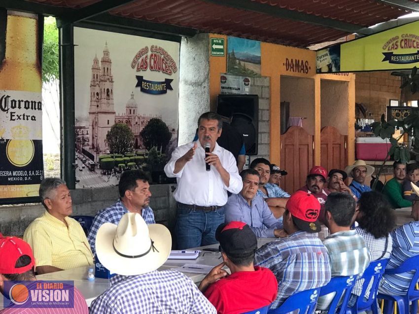 El Presidente Municipal Electo, Raúl Morón, se reunió con Jefes de Tenencia