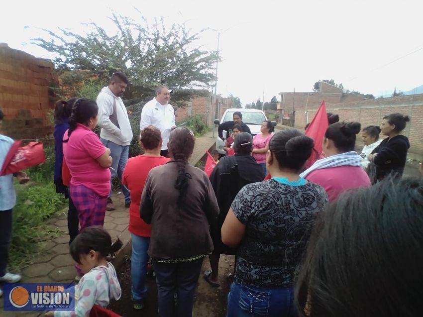 Iniciarán obras de mejoramiento de accesos en Tangancícuaro