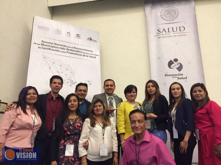Municipios de Michoacán destacan a nivel nacional como promotores de la salud