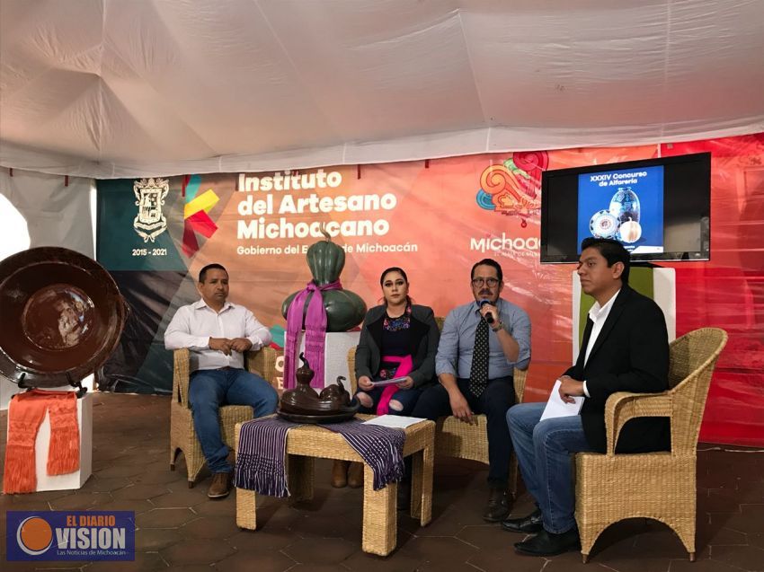 Anuncian el XXXIV Concurso de Alfarería de Zinapecuaro.
