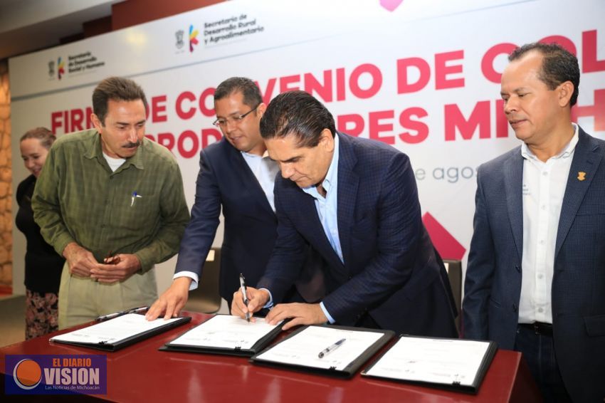Brinda Gobierno del Estado certeza jurídica a productores de lenteja y arroz