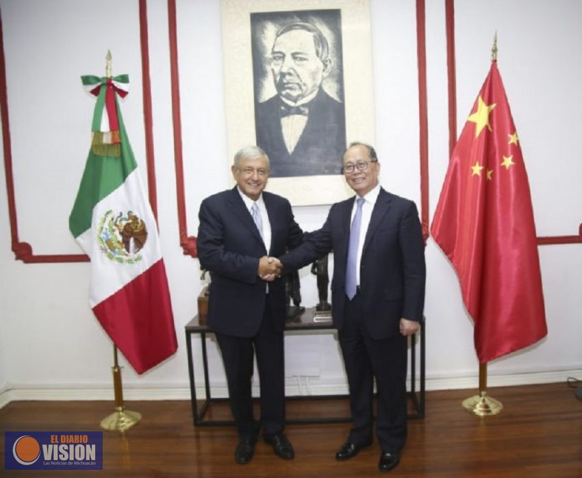 Buscan AMLO y China mejorar relación comercial